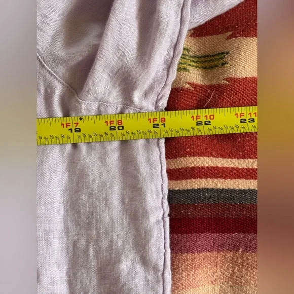 J.JILL Love Linen tunic shirt sz. M - Picture 5 of 9